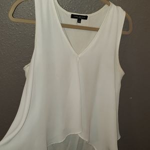 White gank blouse